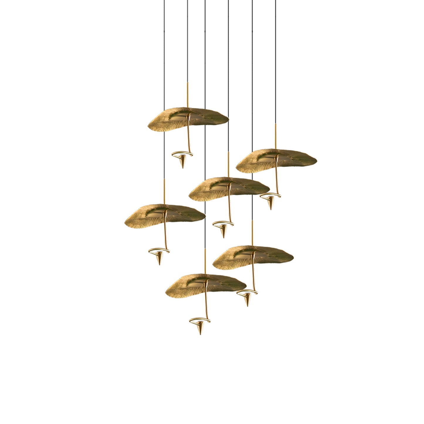 Lotus Leaf Chandelier
