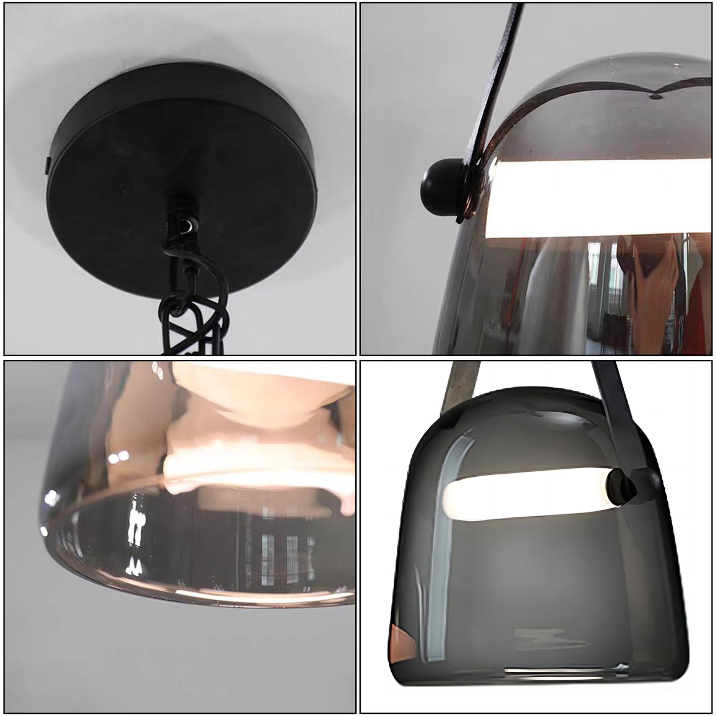 Luma Glass Pendant Light