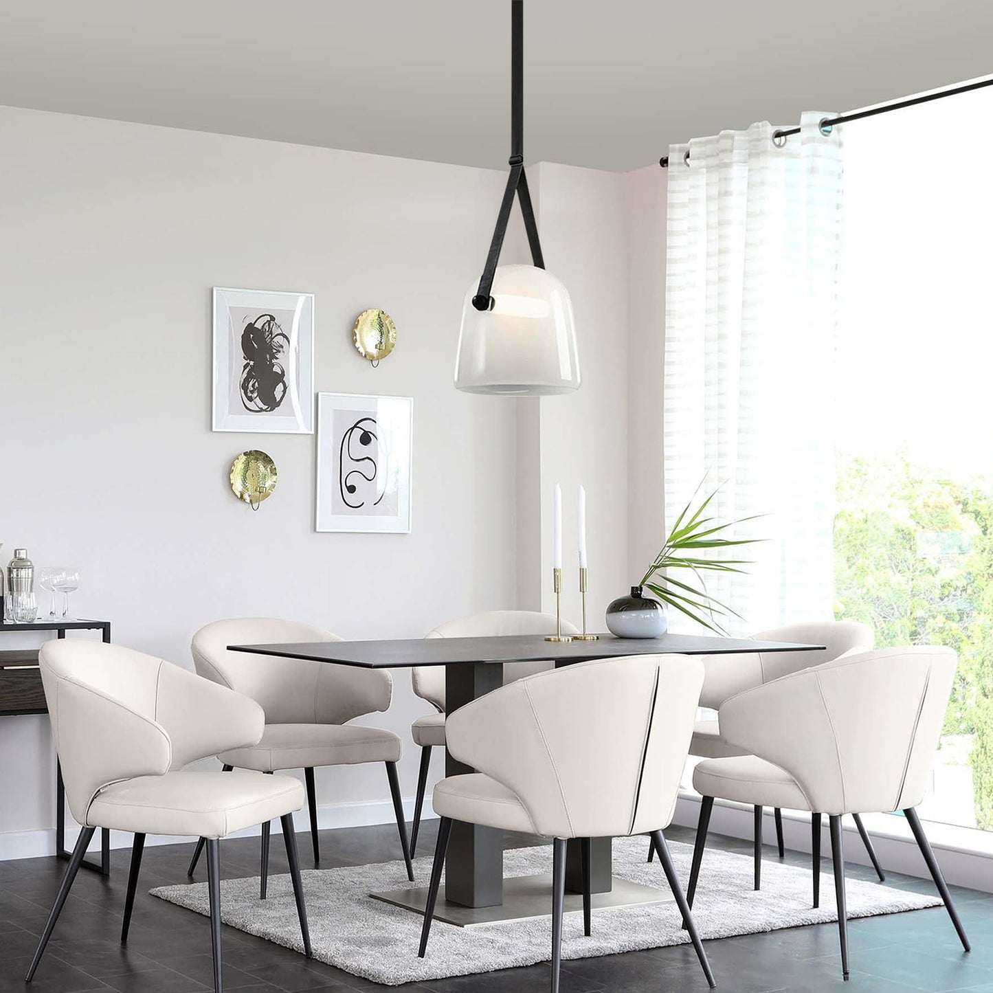 Luma Glass Pendant Light