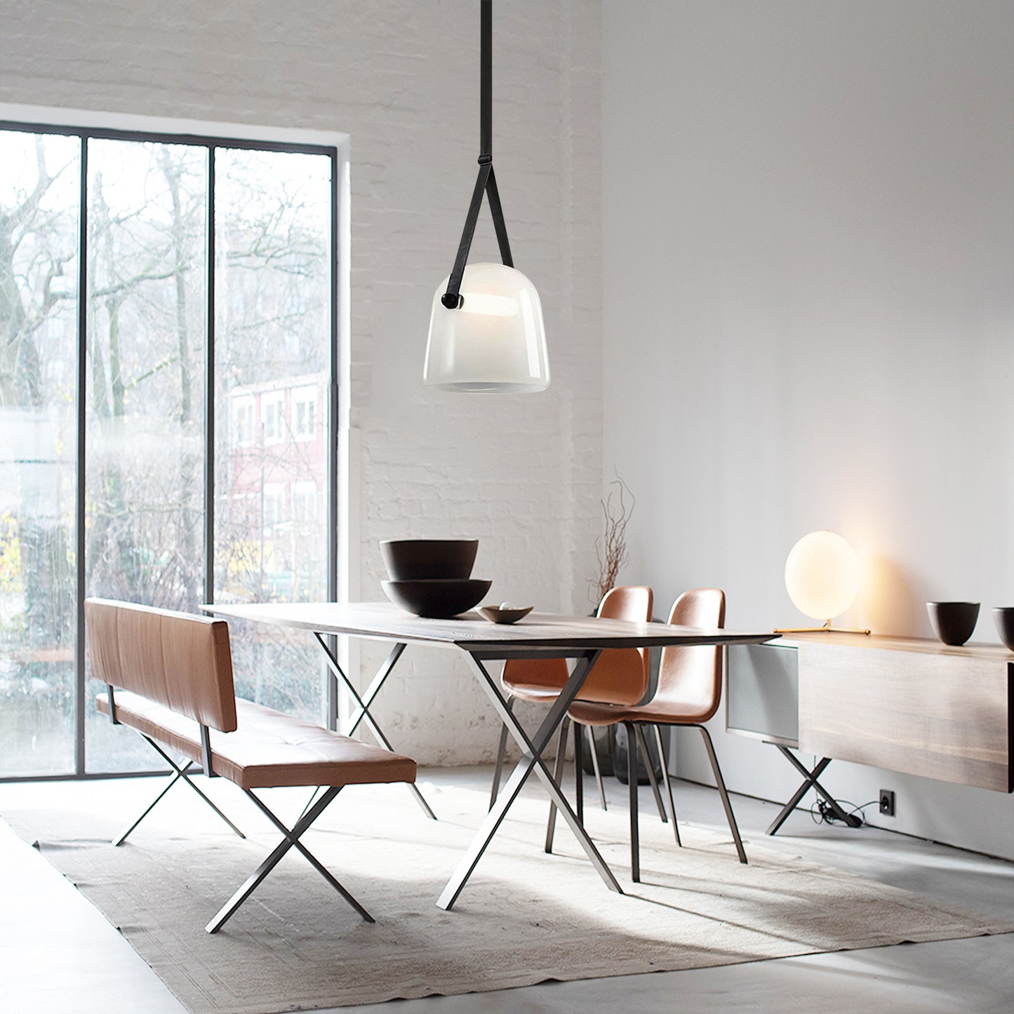 Luma Glass Pendant Light