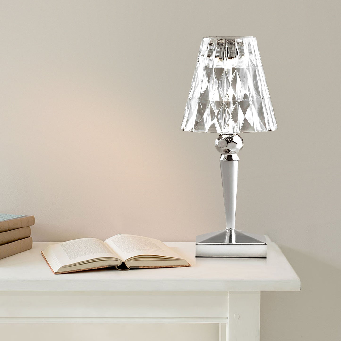 Luminous Crystal Table Lamp