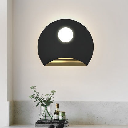 Lunar Halo Sconce