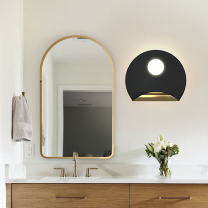 Lunar Halo Sconce