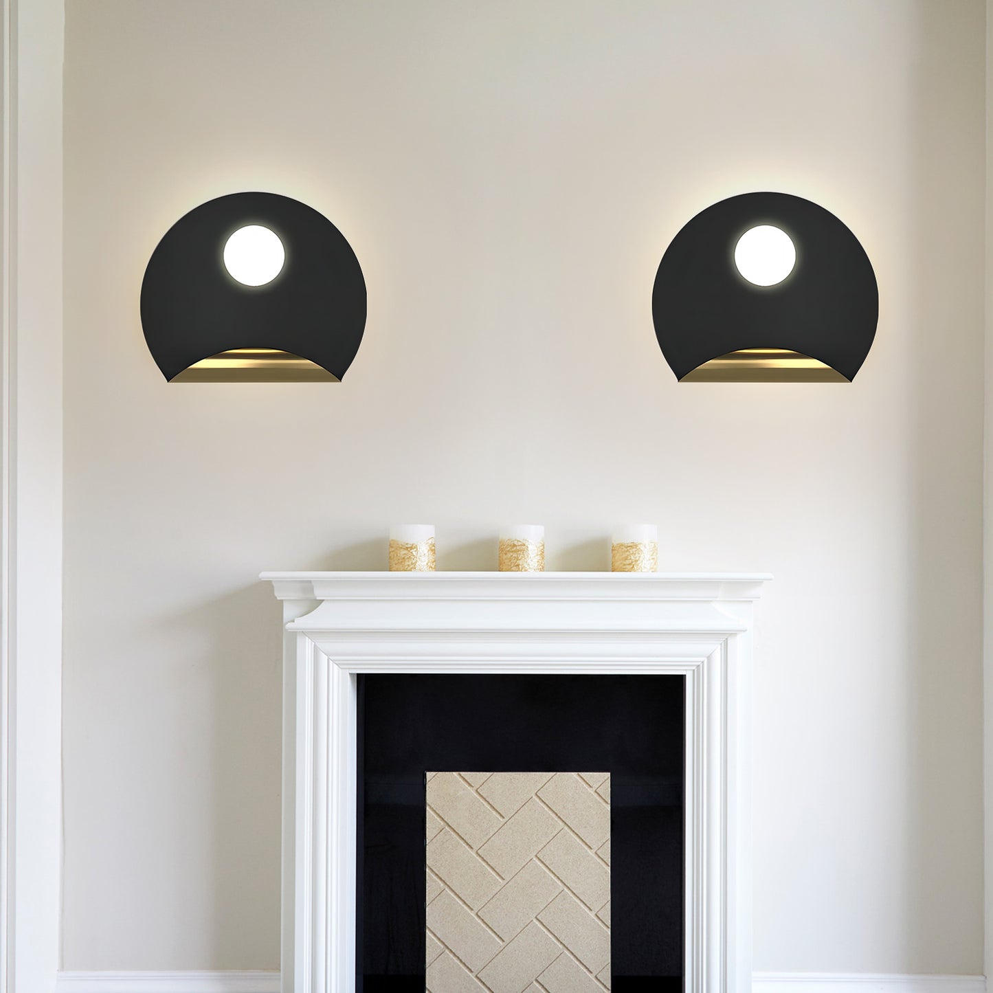 Lunar Halo Sconce