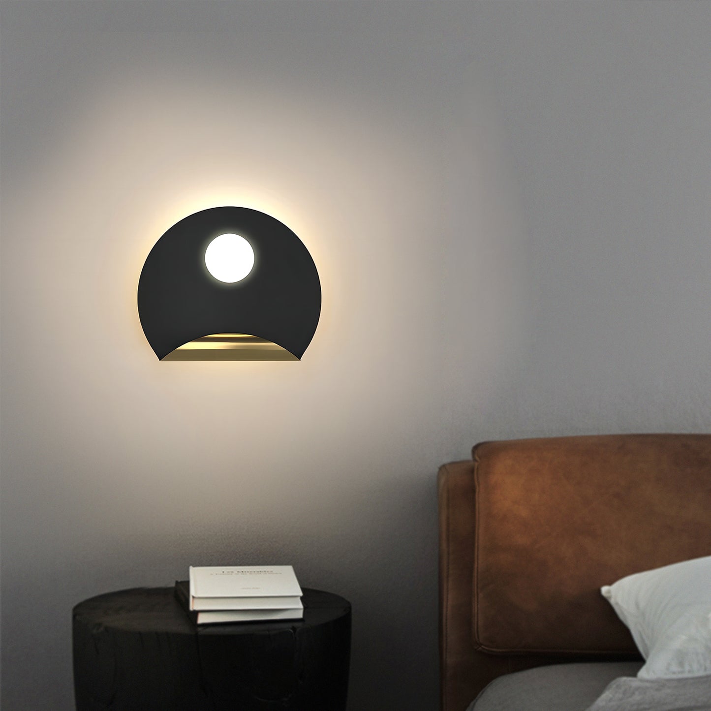 Lunar Halo Sconce