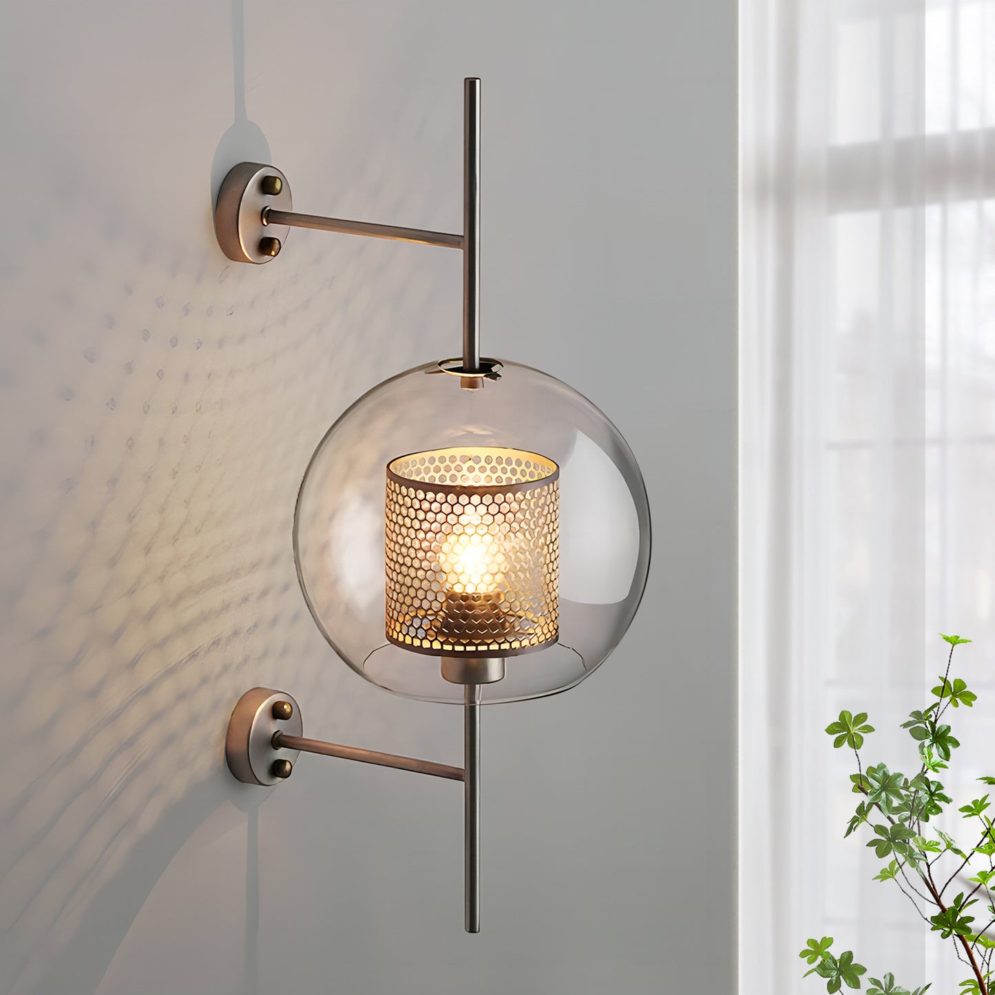 Lunor Glass Sconce