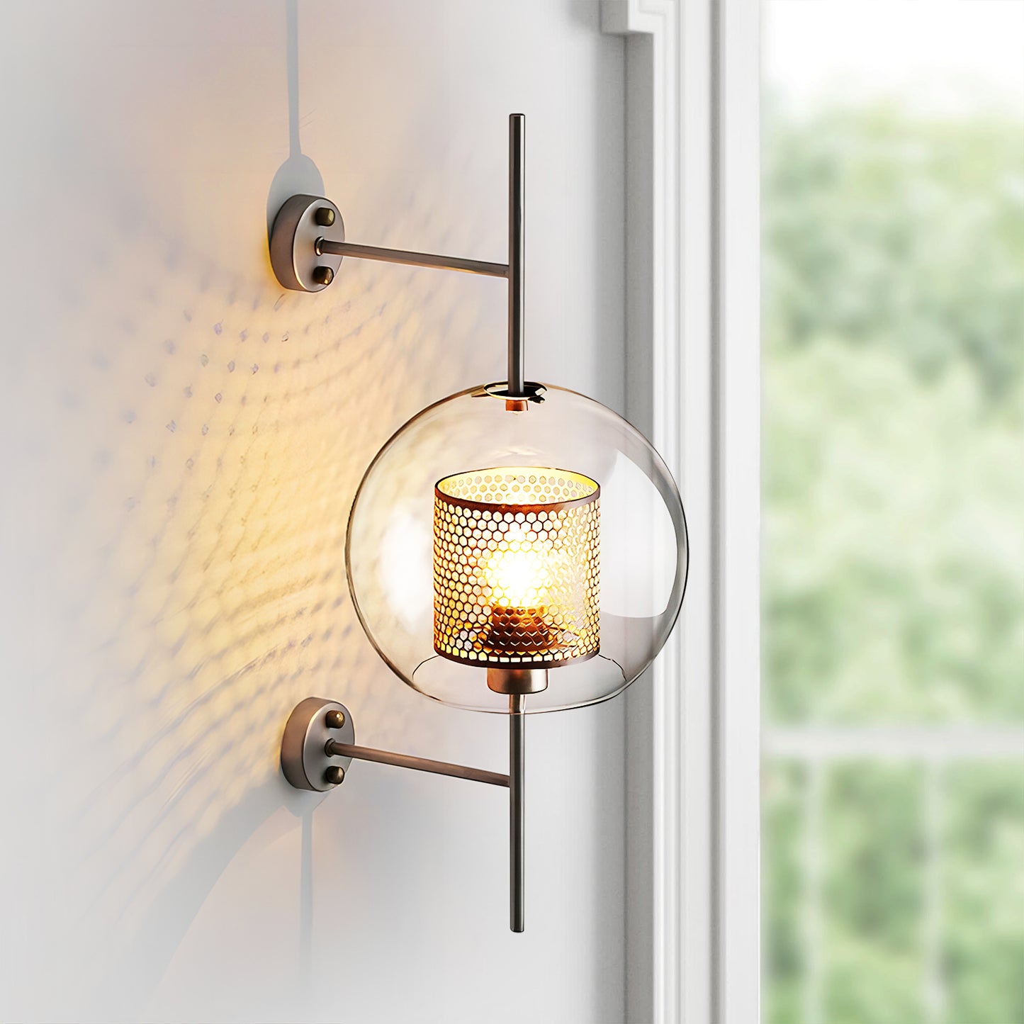Lunor Glass Sconce