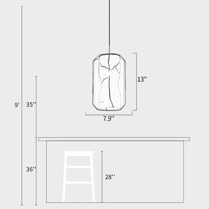 Lunor Marble Pendant Light
