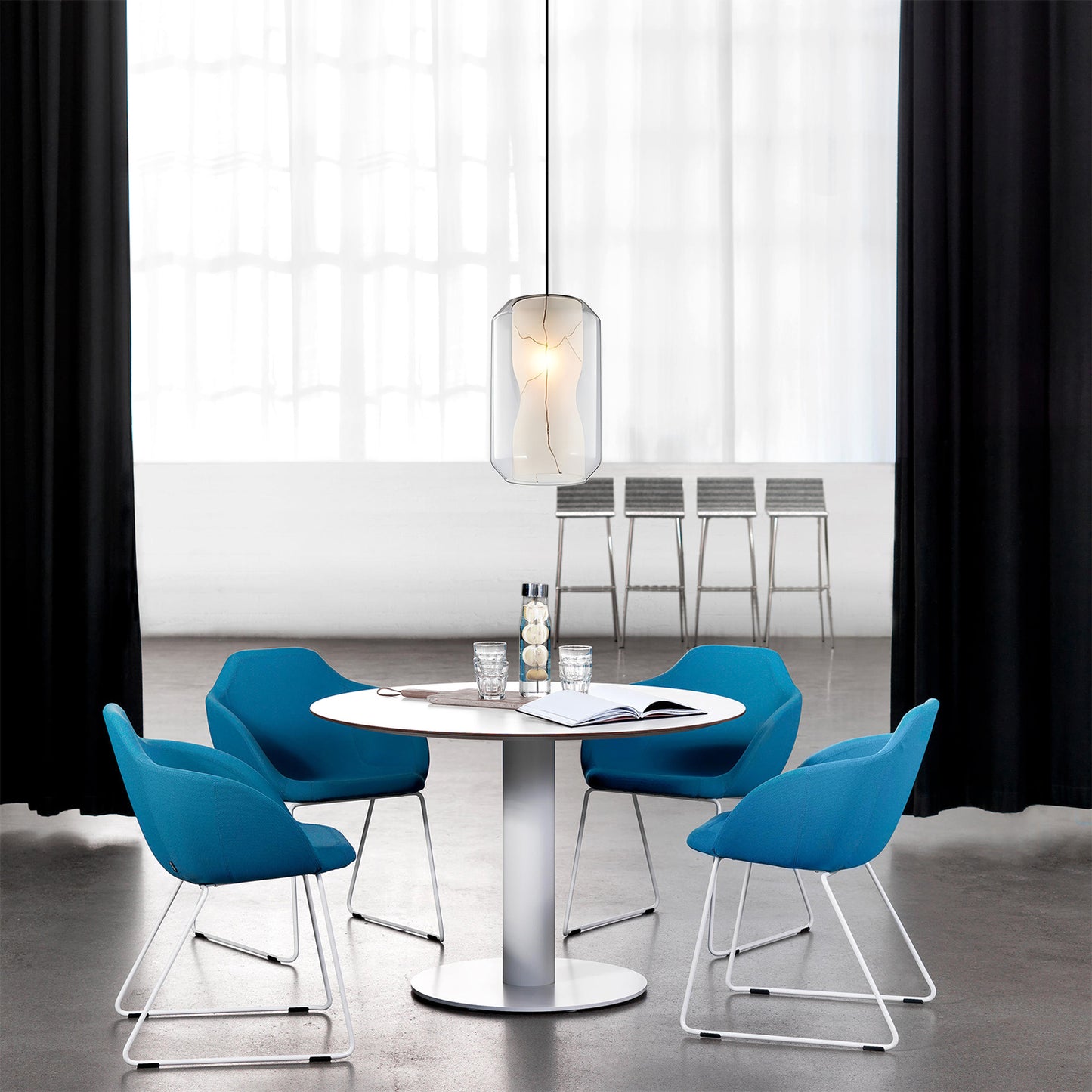 Lunor Marble Pendant Light