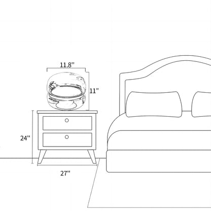 Macaron Glass Table Lamp