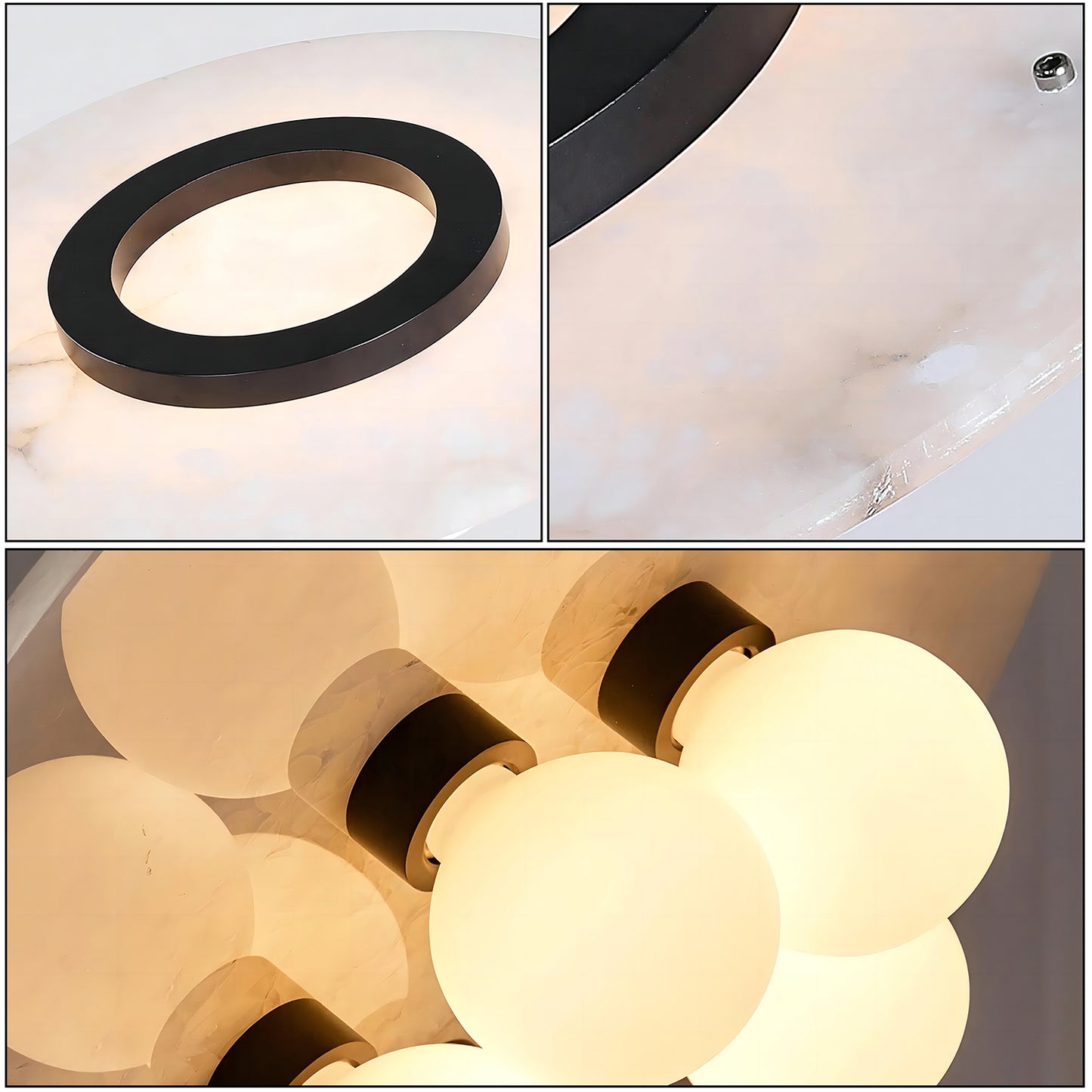 Magma Alabaster Pendant