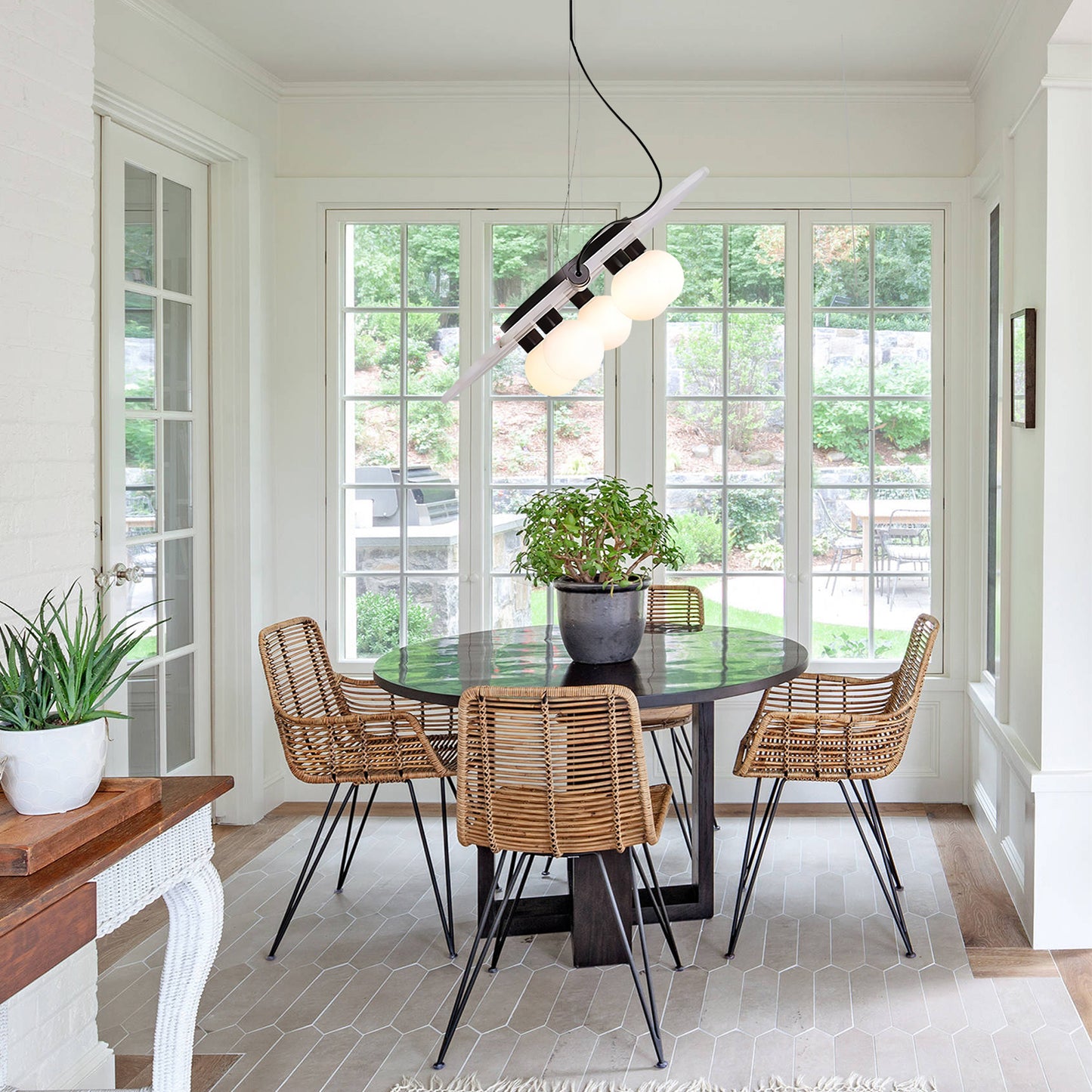 Magma Alabaster Pendant