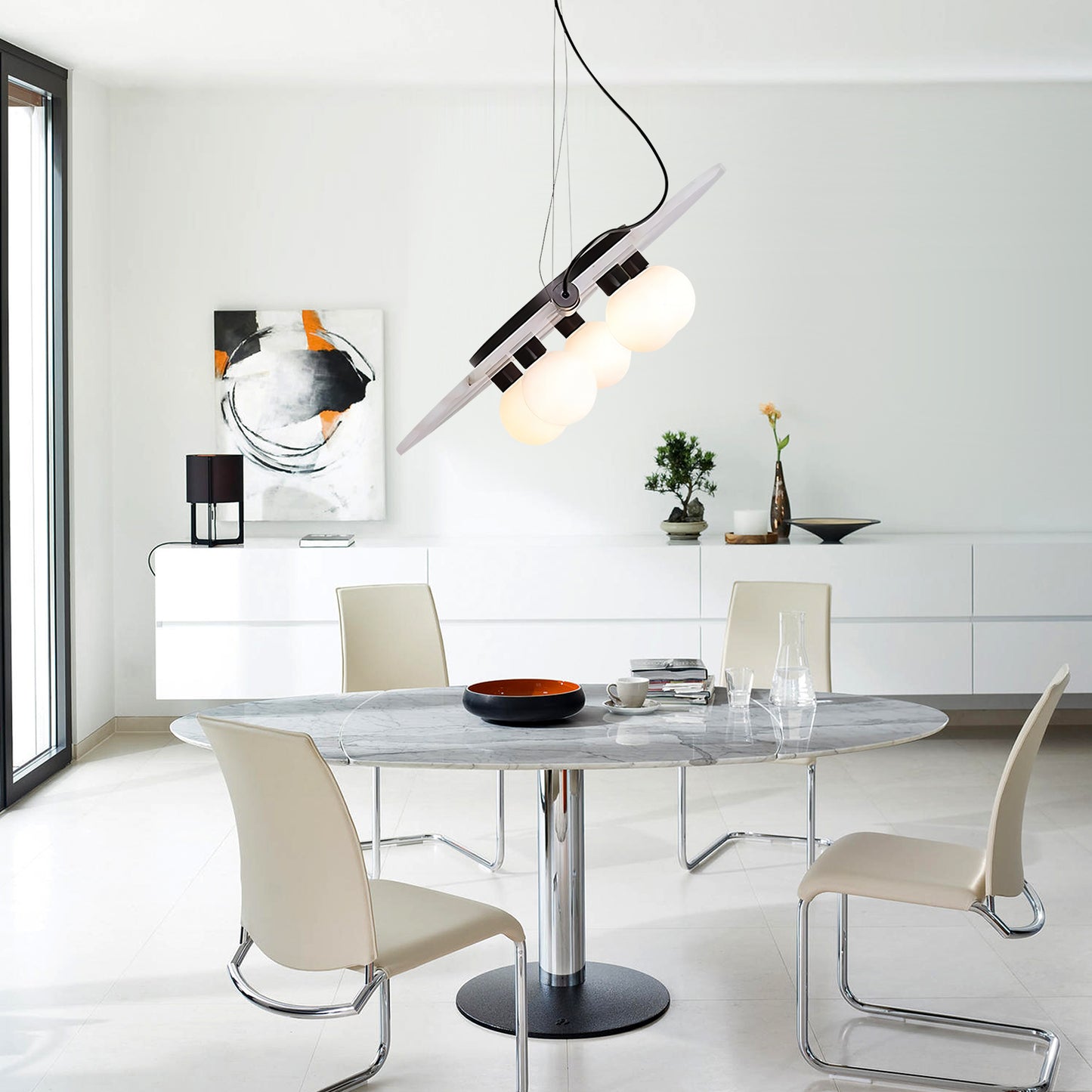 Magma Alabaster Pendant