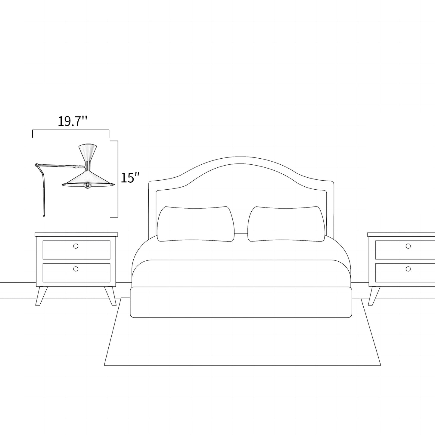 Marseille Metal Wall Light
