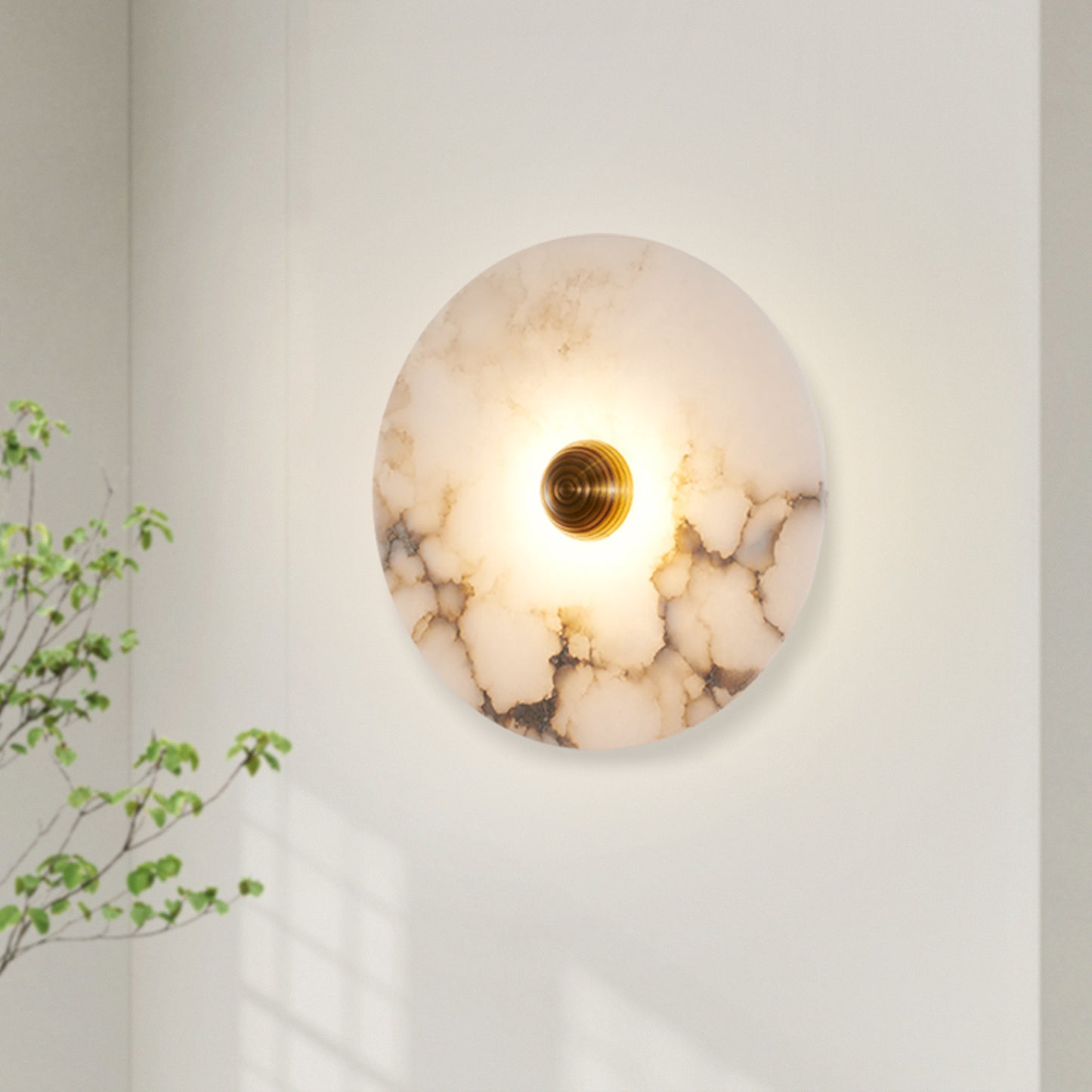 Median Marble Sconce