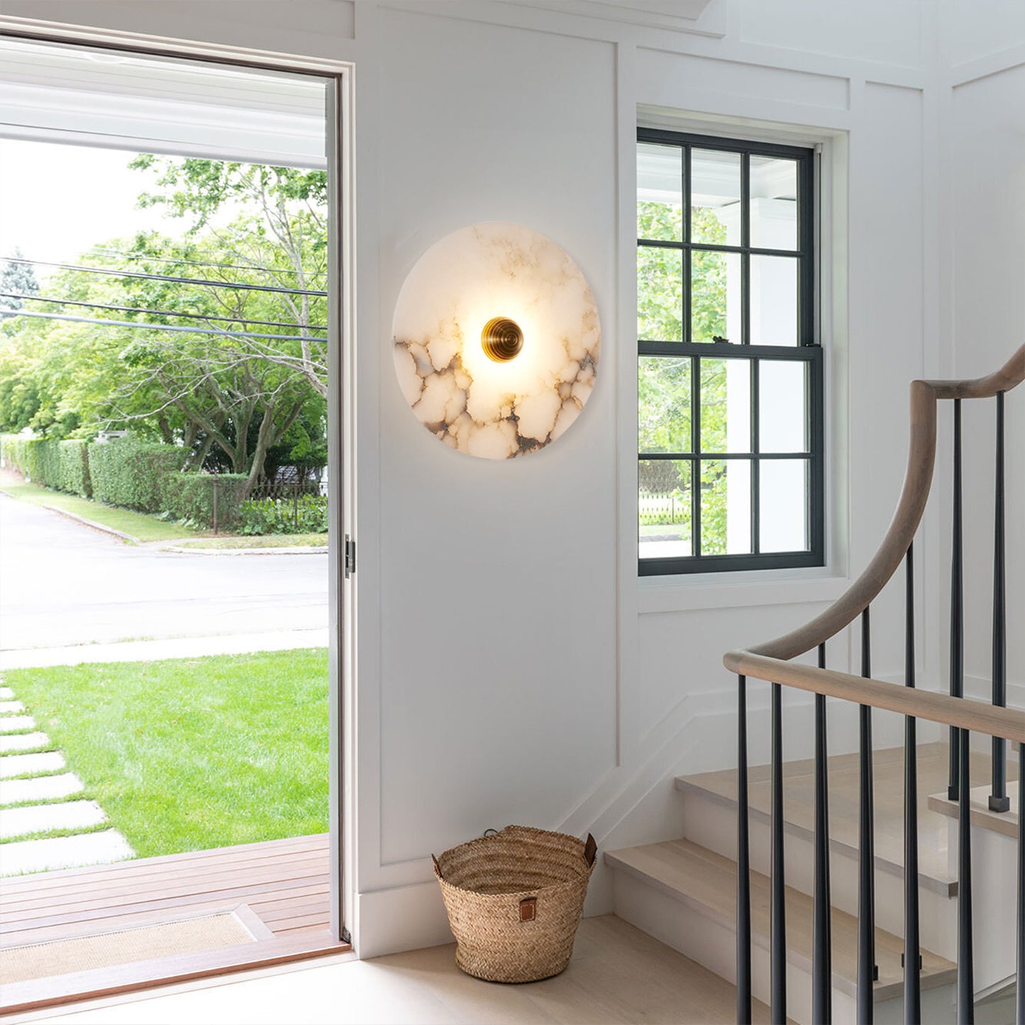 Median Marble Sconce