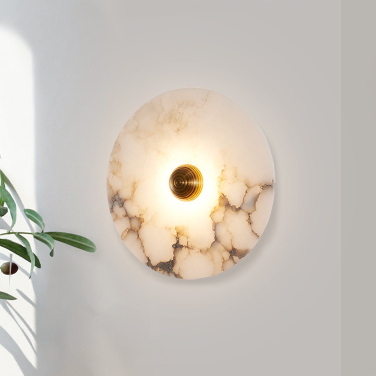 Median Marble Sconce