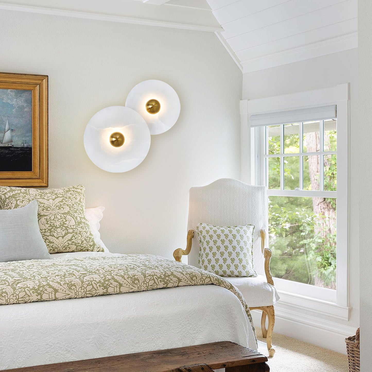 Median Marble Sconce