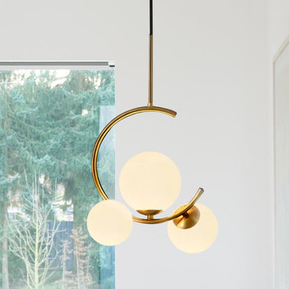 Meniscus Glass Pendant Lamp