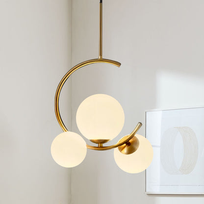 Meniscus Glass Pendant Lamp