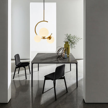 Meniscus Glass Pendant Lamp