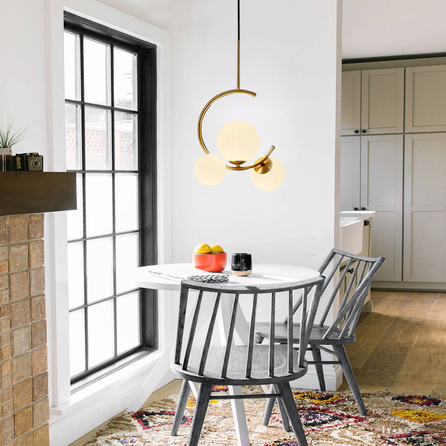 Meniscus Glass Pendant Lamp