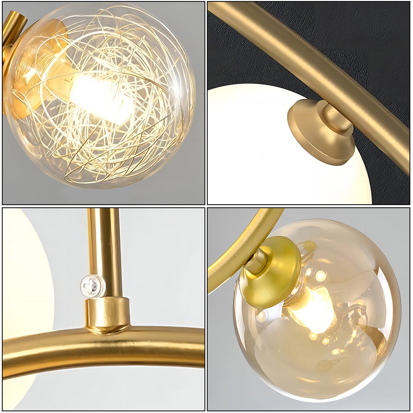 Meniscus Glass Pendant Lamp