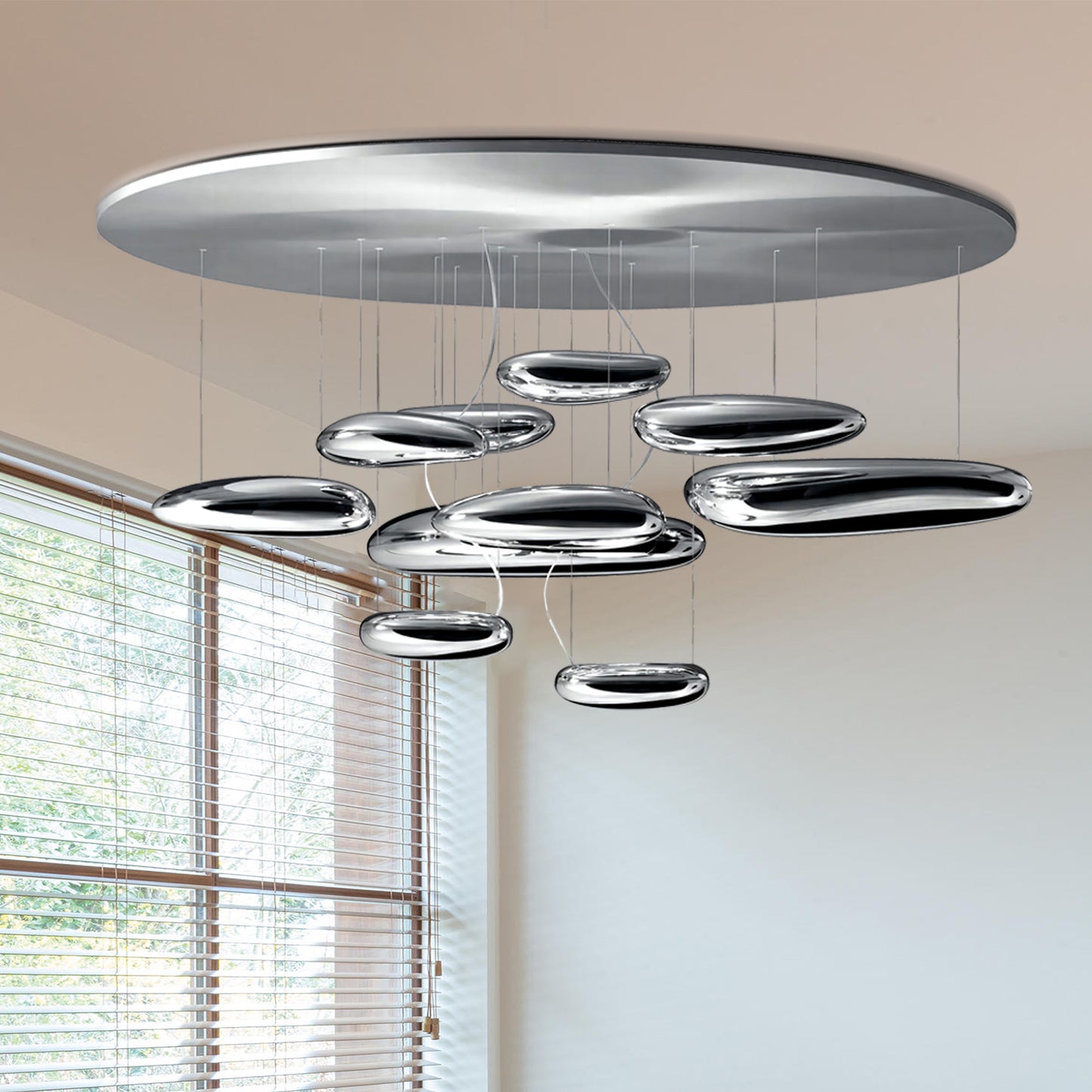 Mercury Suspension Chandelier