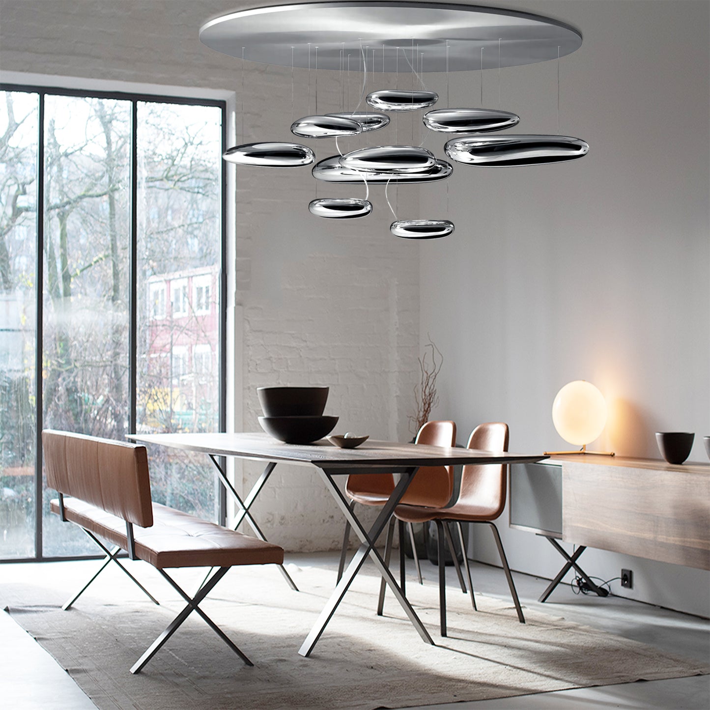 Mercury Suspension Chandelier