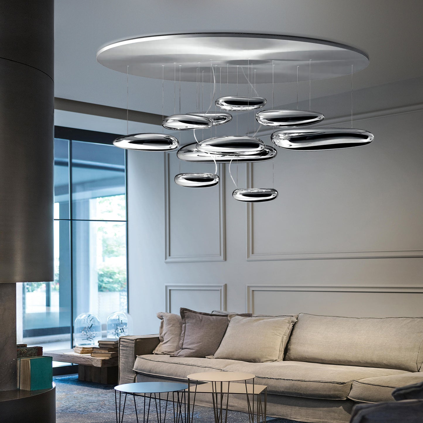 Mercury Suspension Chandelier