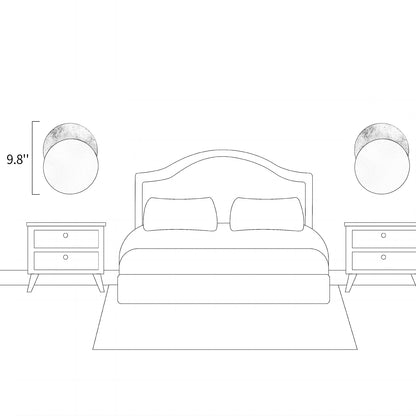 Moon Moving Wall Lamp