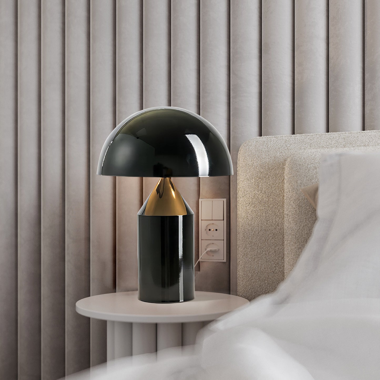 Mushroom Metal Table Lamp