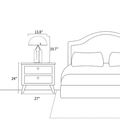 Mushroom Metal Table Lamp