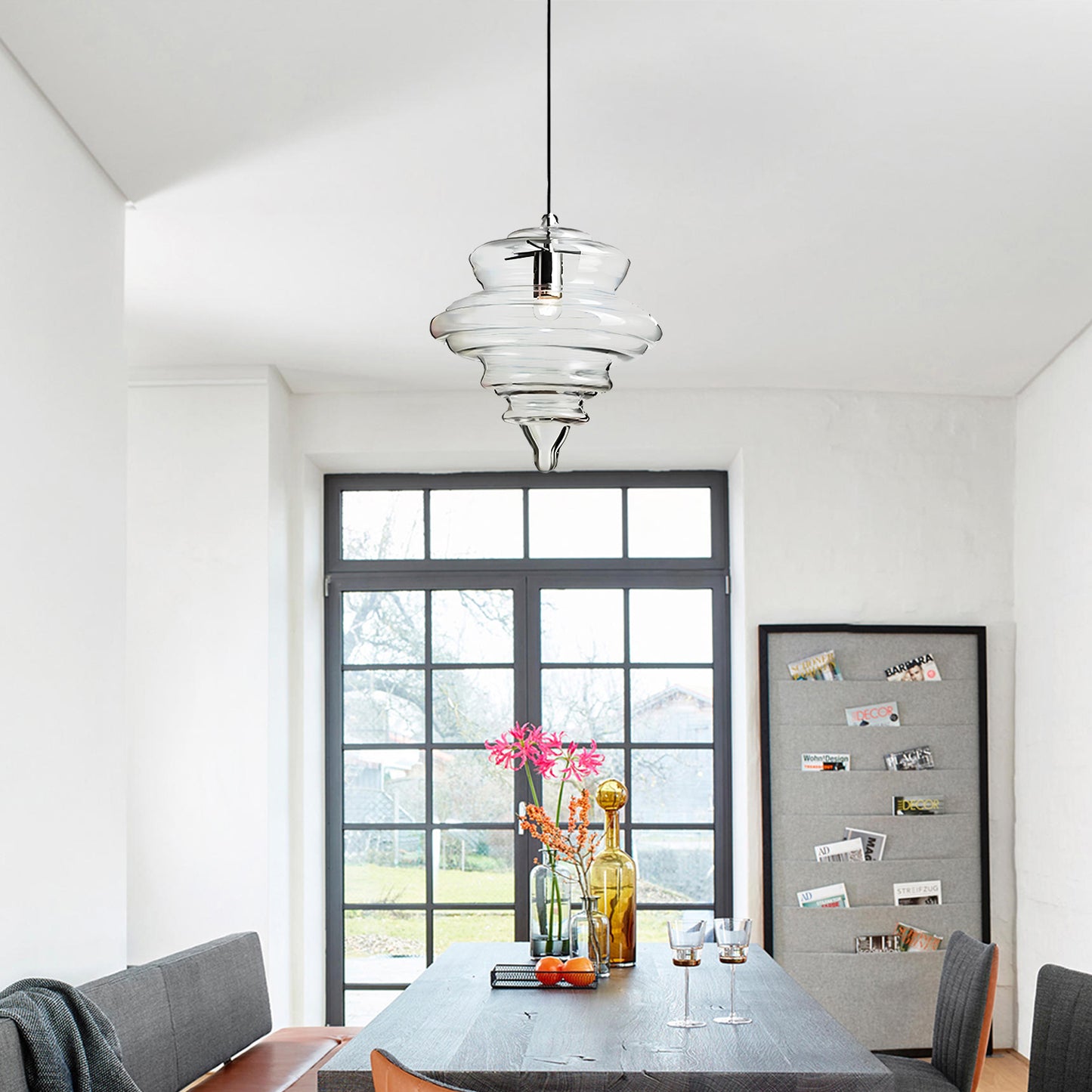 Neverending Glory Glass Pendant