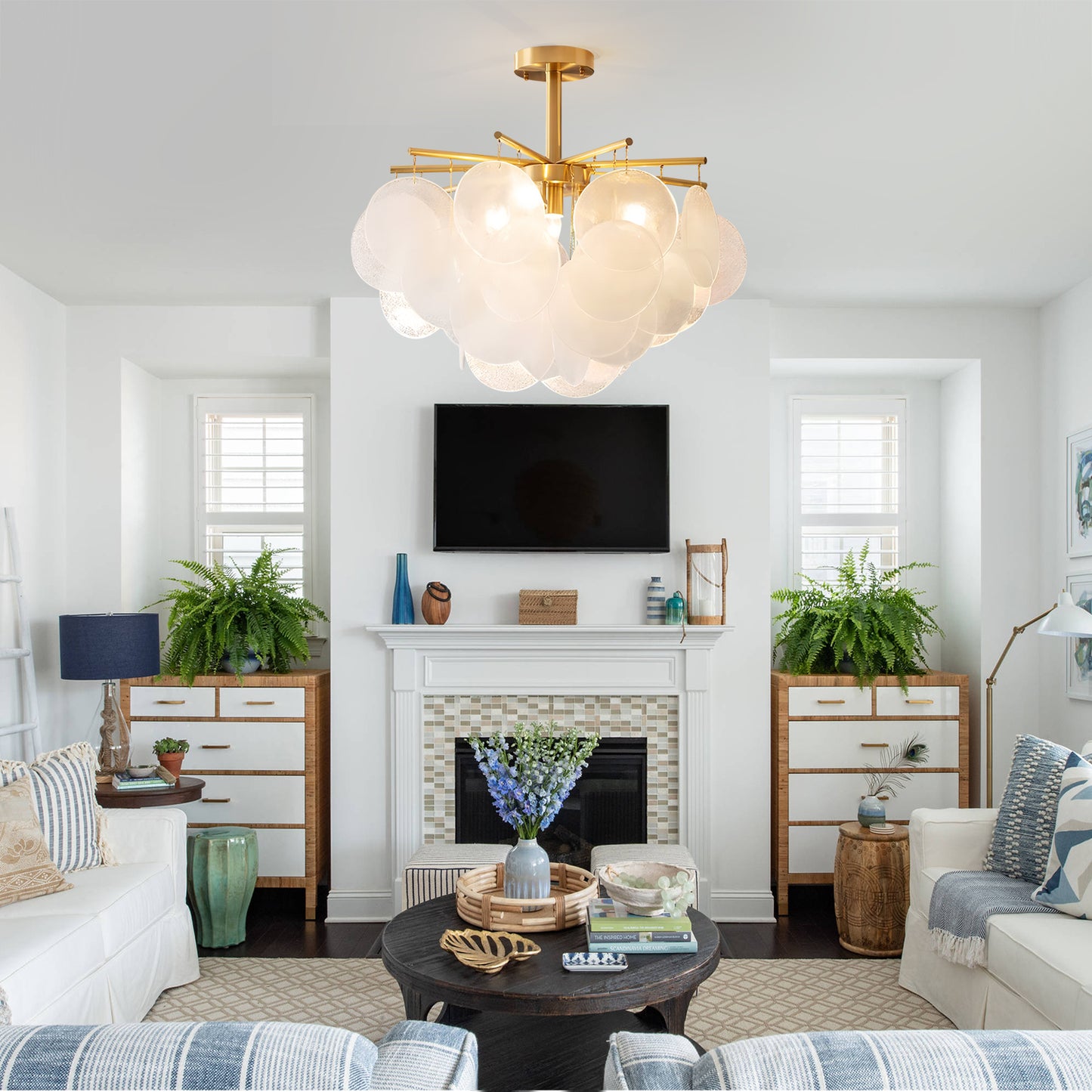 Nimbus Glass Chandelier