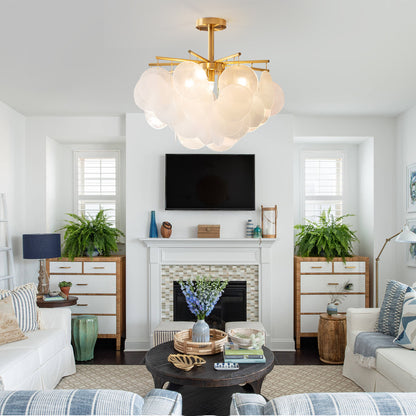 Nimbus Glass Chandelier