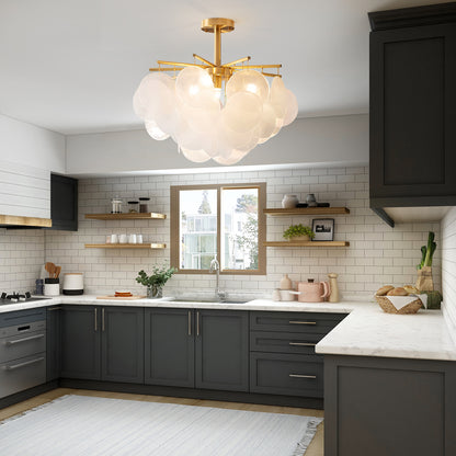 Nimbus Glass Chandelier