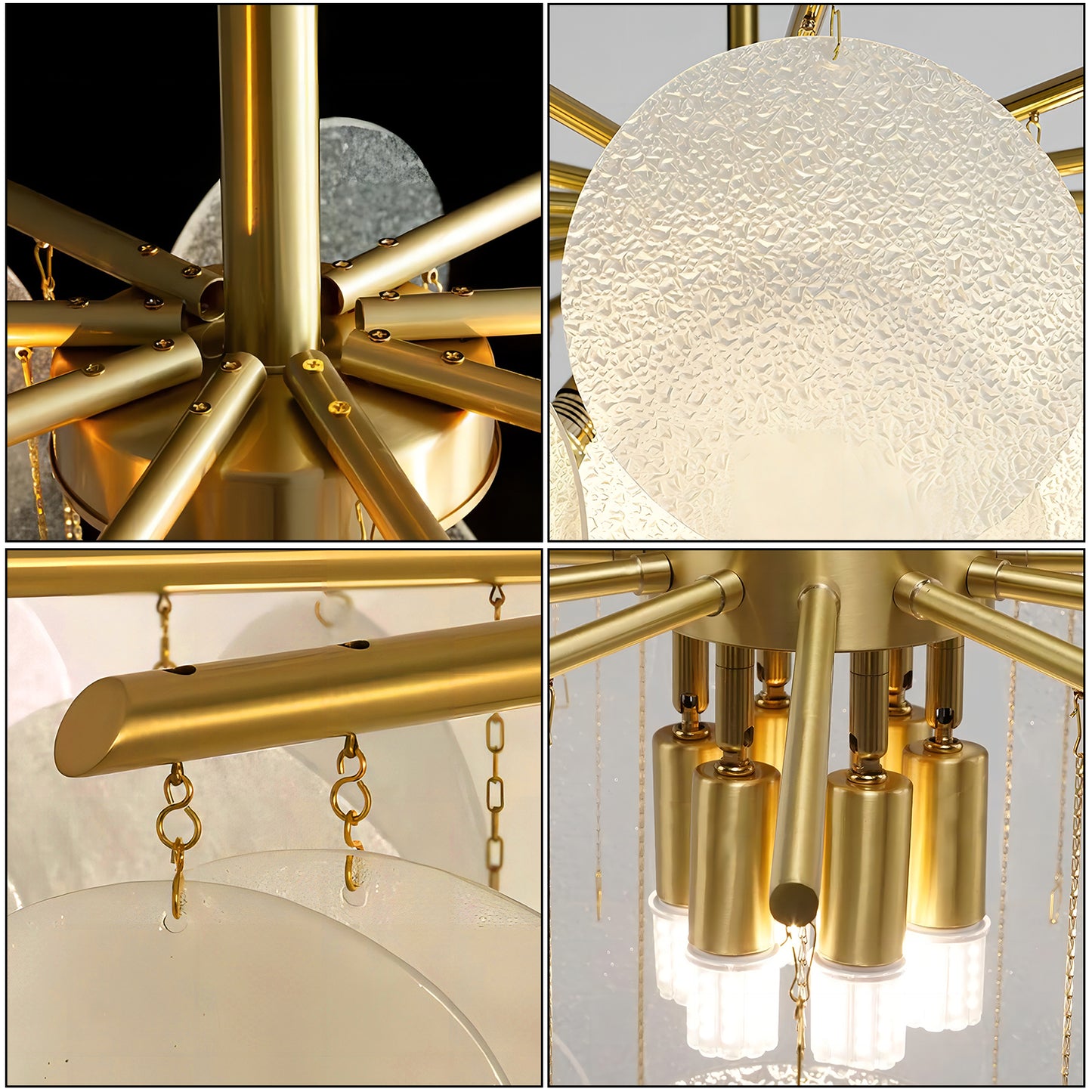 Nimbus Glass Chandelier