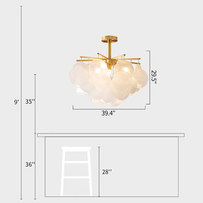 Nimbus Glass Chandelier