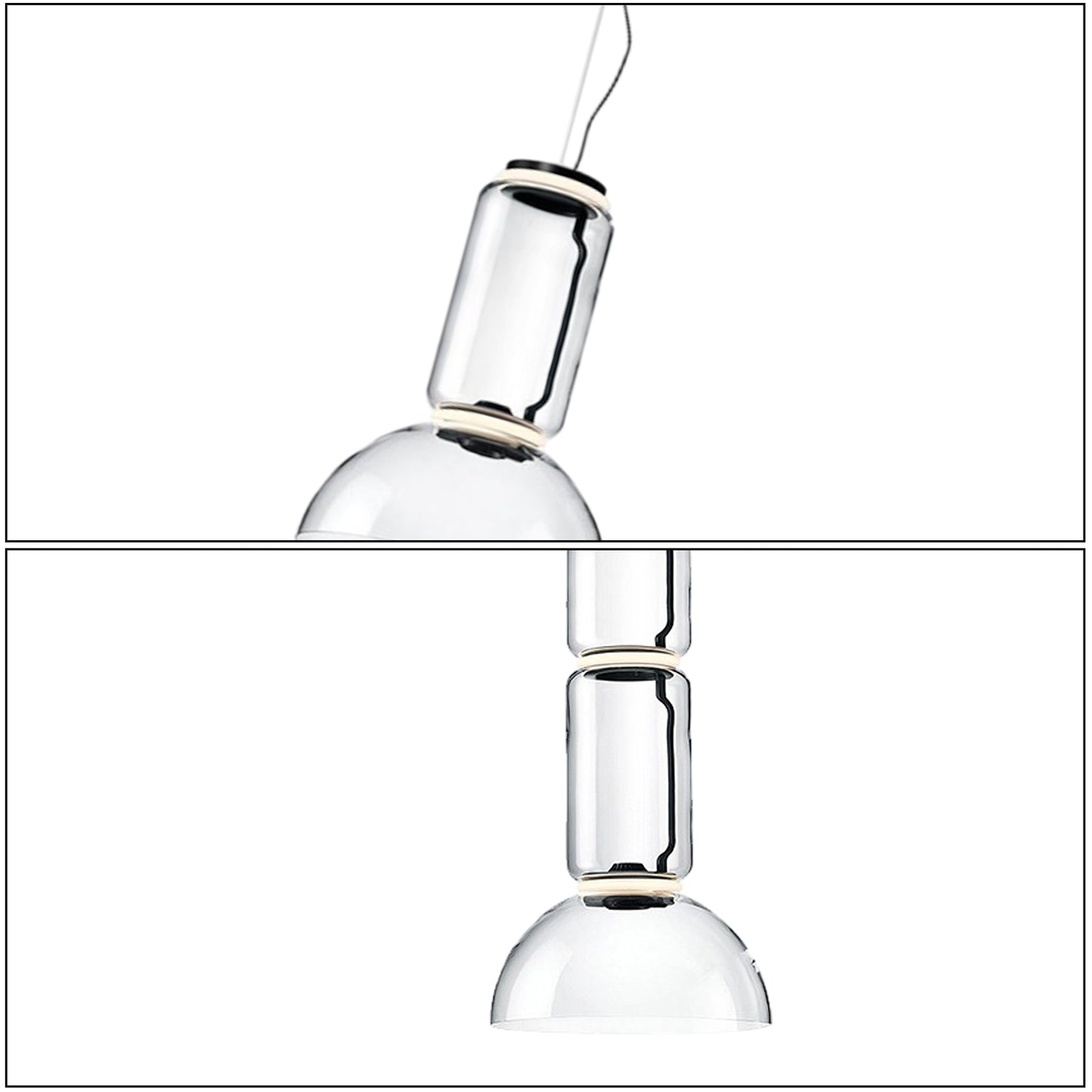 Noctambule Glass Pendant Lamp-A