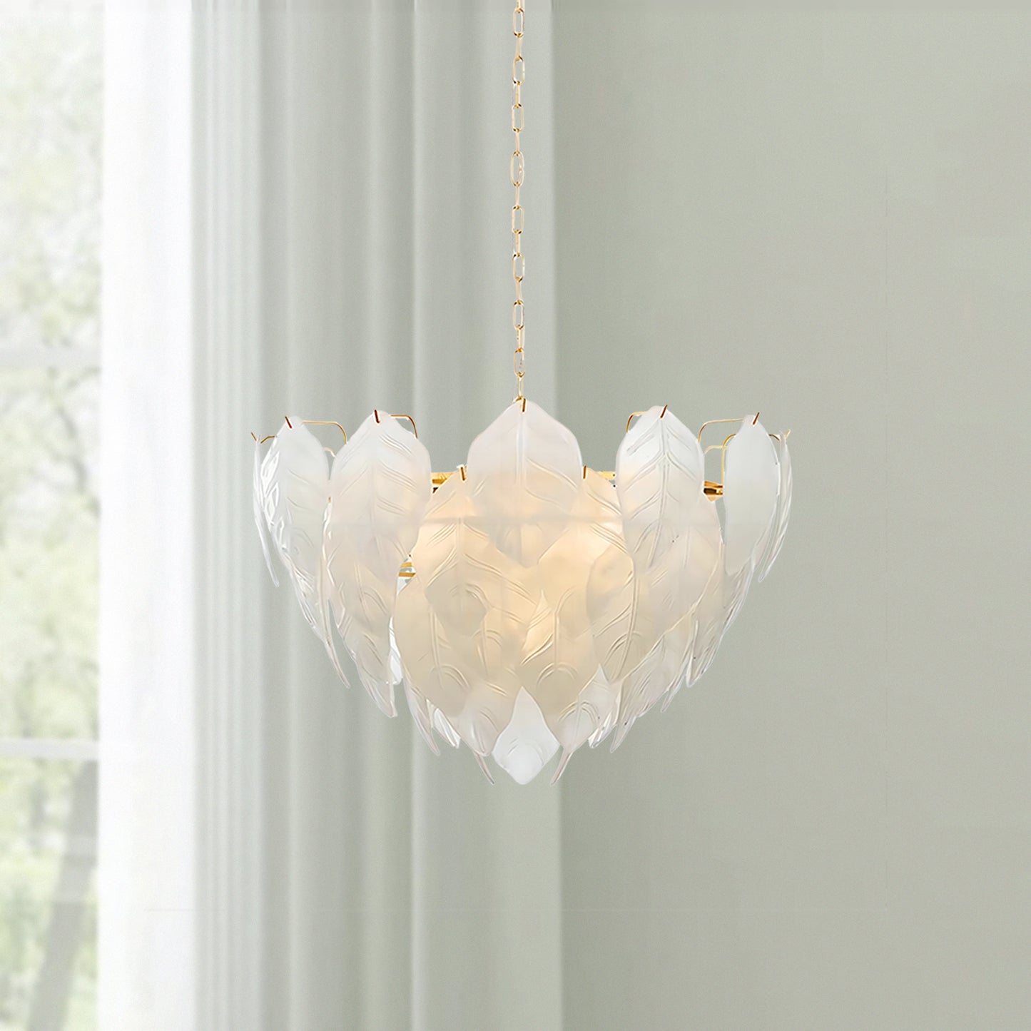 Novida Glass Chandelier