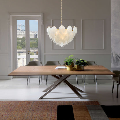 Novida Glass Chandelier