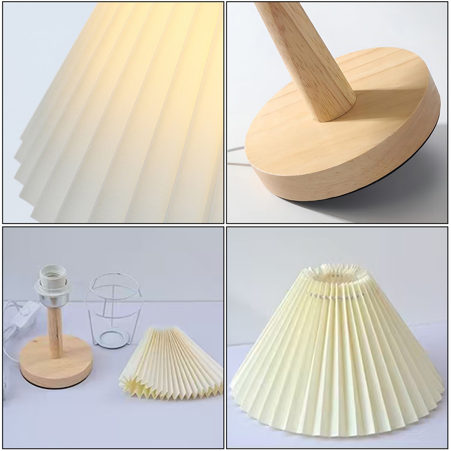 Noya Pleated Table Lamp