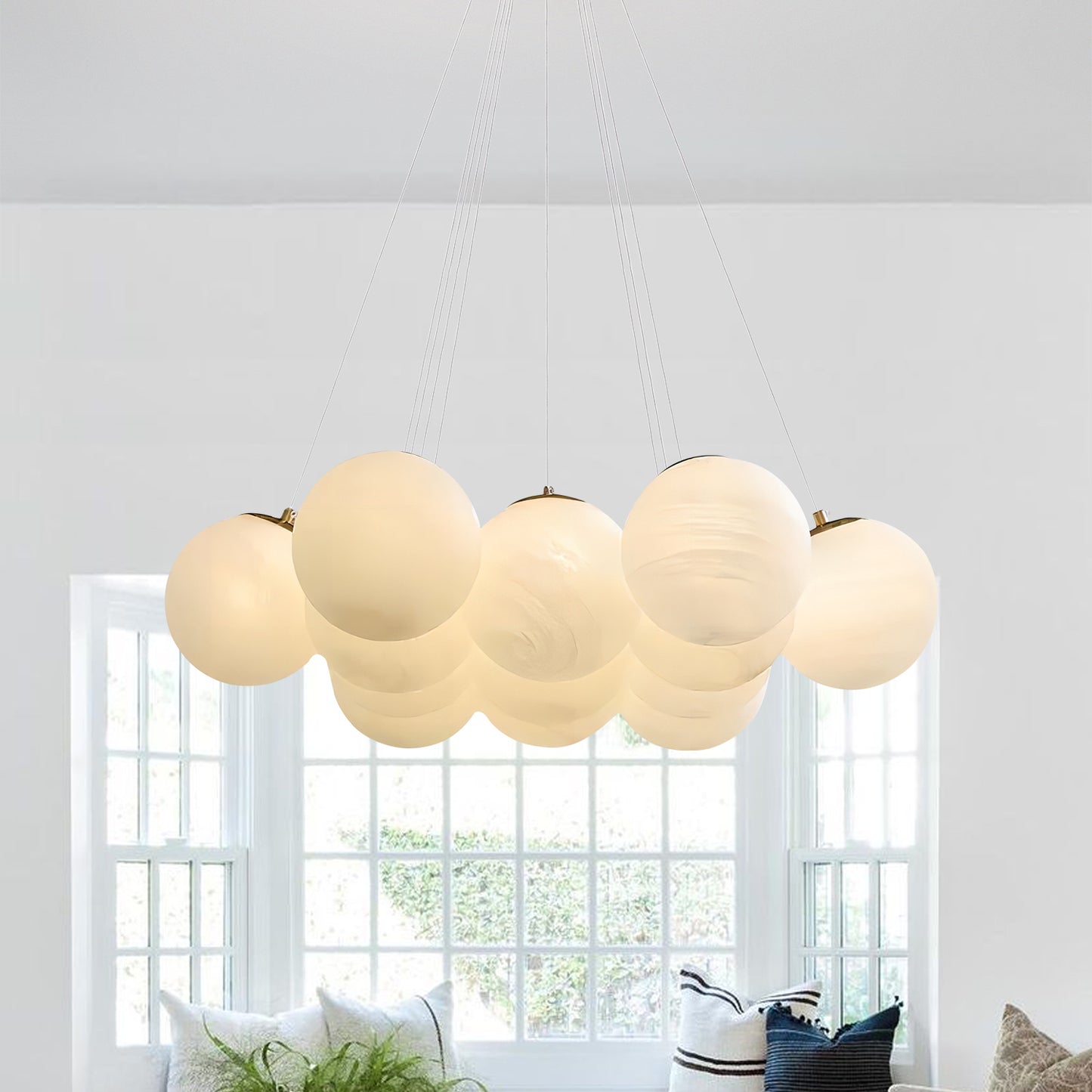 Nubo Glass Chandelier