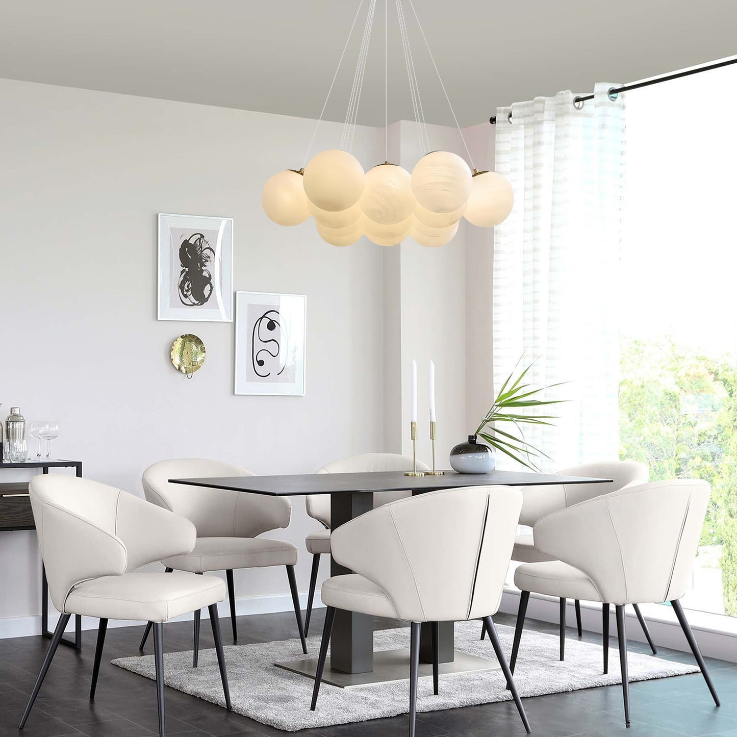 Nubo Glass Chandelier