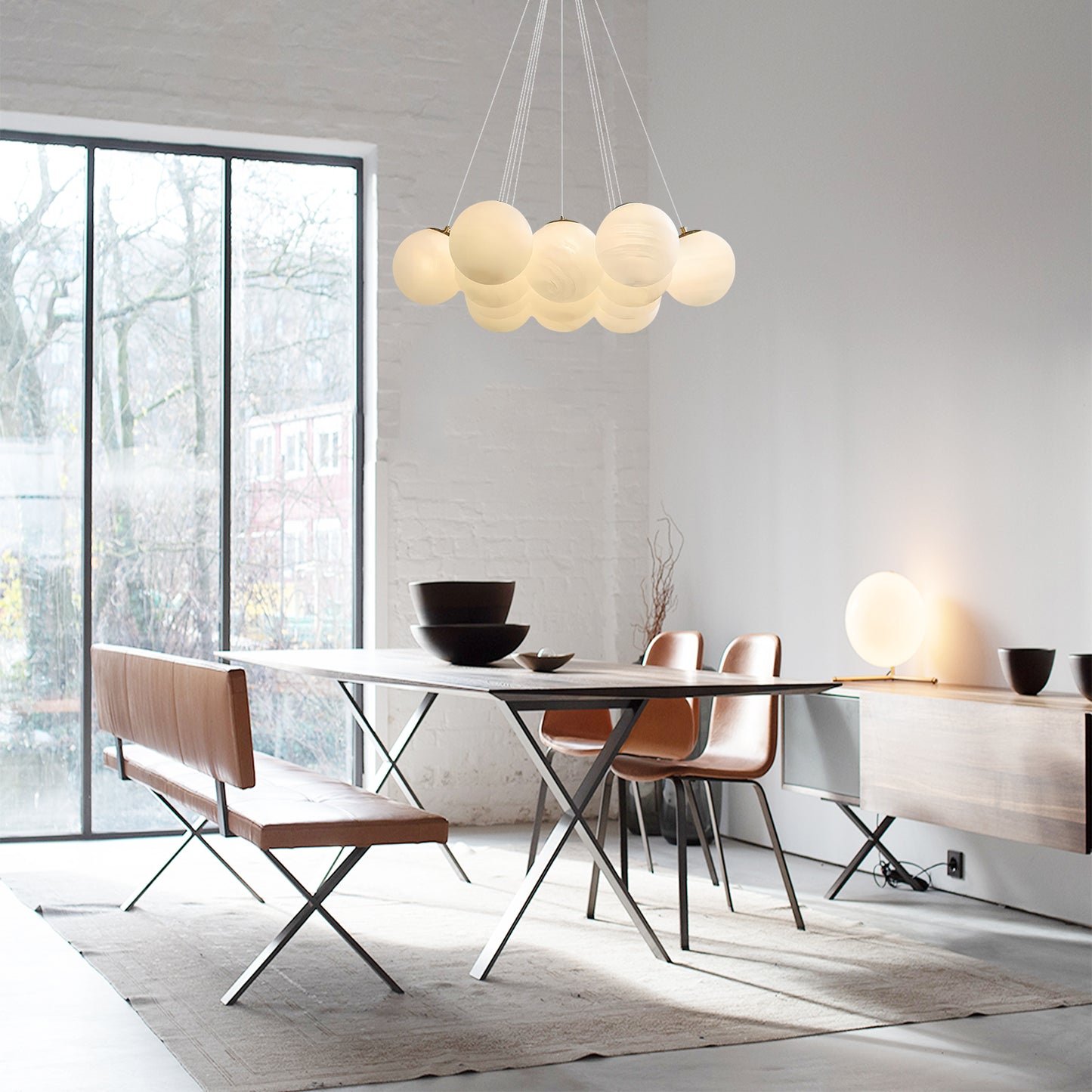 Nubo Glass Chandelier