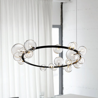 Odeon Bubbles Ring Chandelier