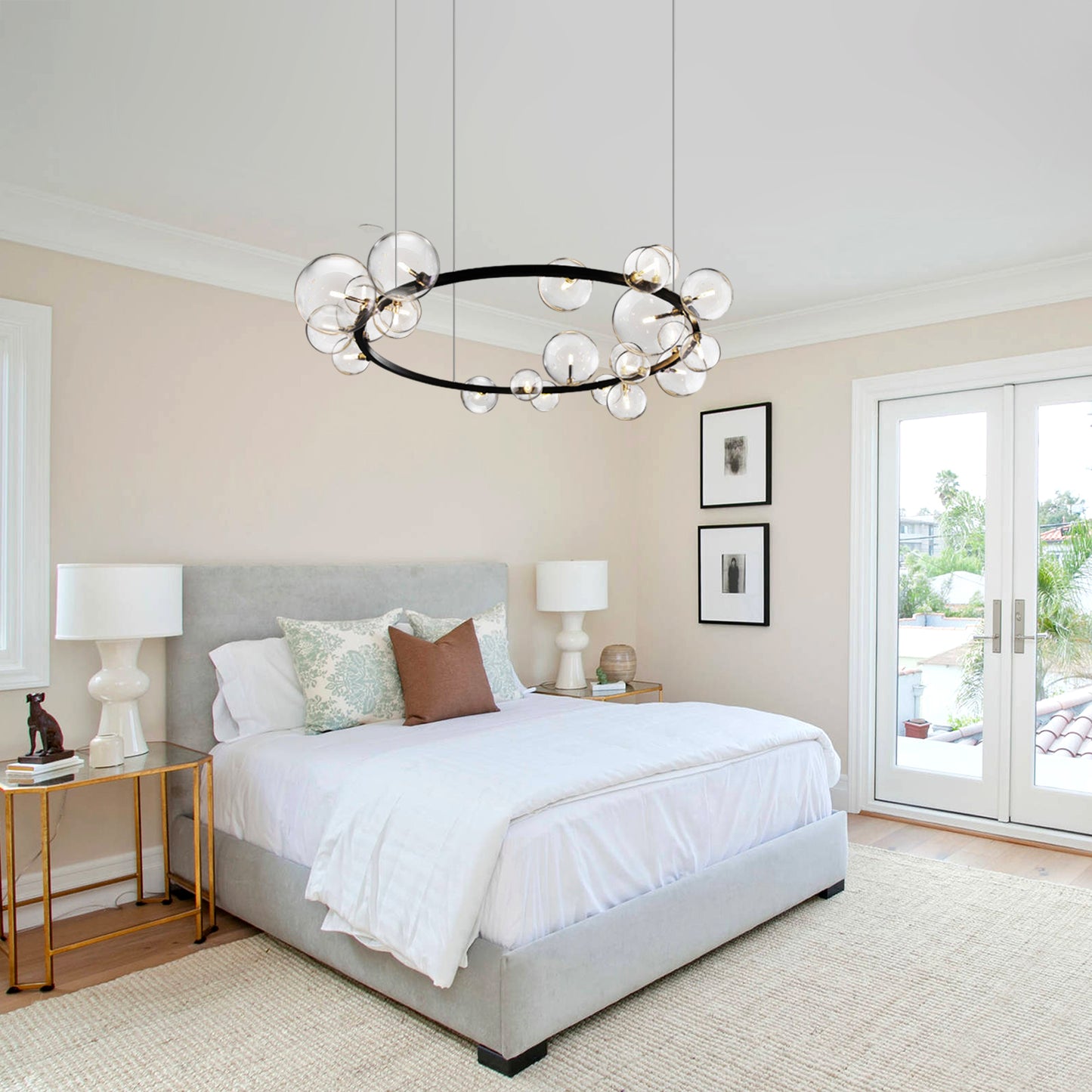 Odeon Bubbles Ring Chandelier