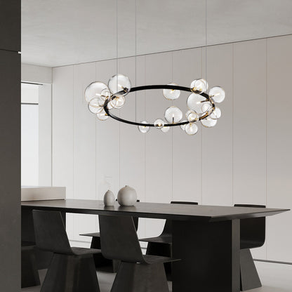 Odeon Bubbles Ring Chandelier