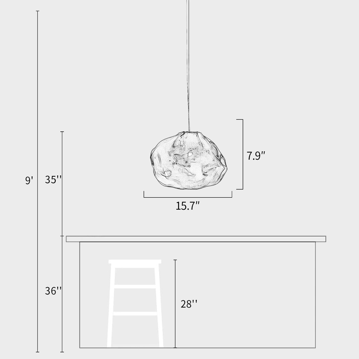Omer Arbel Pendant Lamp